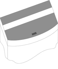 Juwel kleppenset Vision 180 zwart