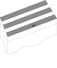 Juwel Kleppenset Rio 400-450 zwart