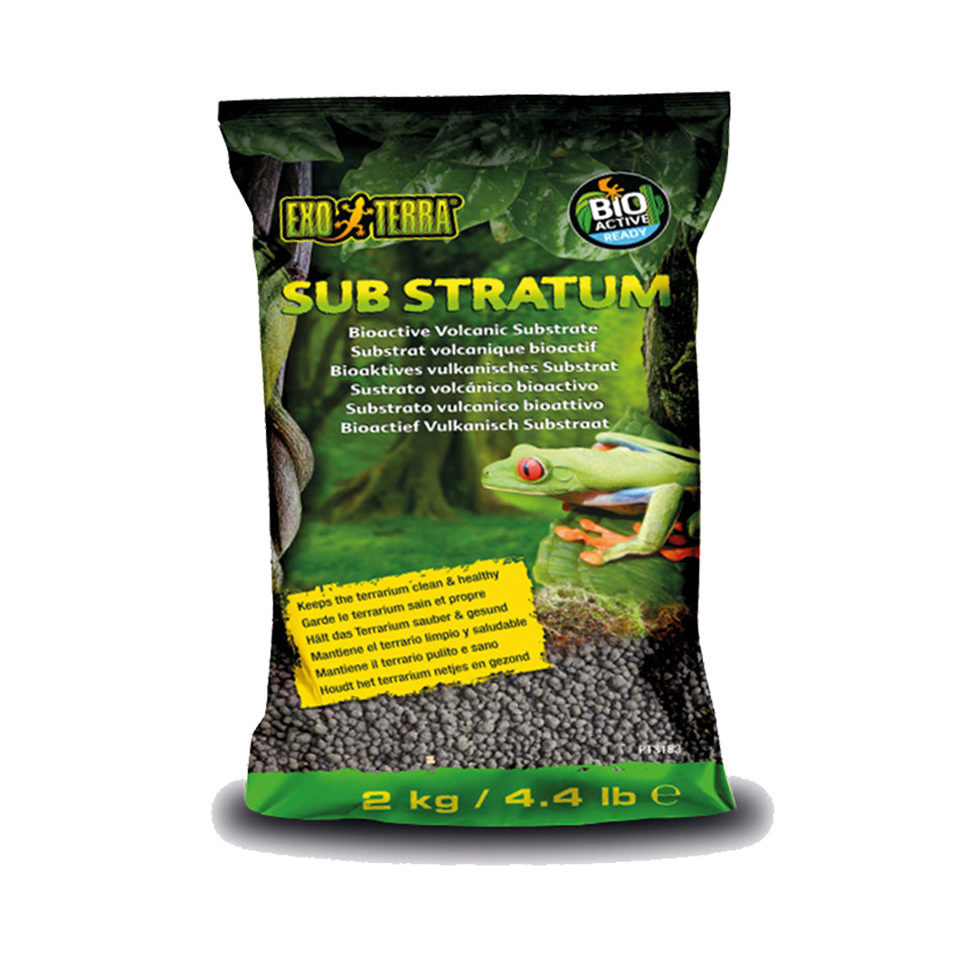 Exoterra Frog Bioactief Vulkanisch Substraat 2kg-4kg