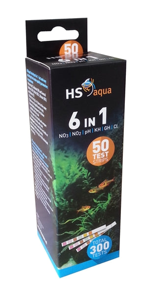 HS Aqua Teststrips 6-1 á 50 st.