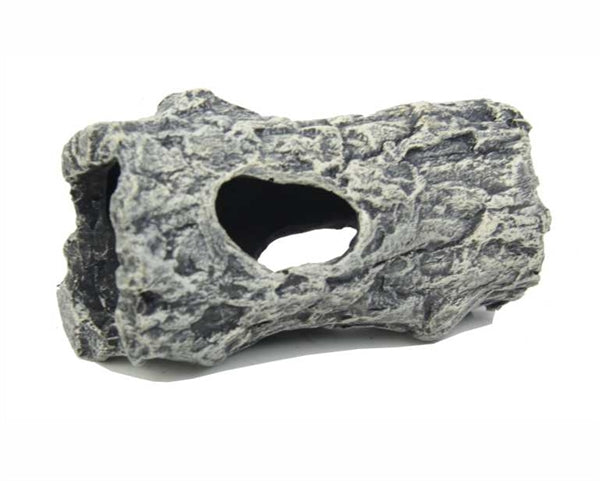 Blue Belle Pacific Hollow Log Grey S 12x6x6 cm