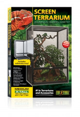 Exo Terra aluminium draadgaas terrarium MEDIUM 60x45x90CM