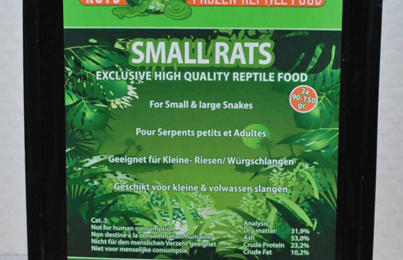 Small Rat 90-150 Gr. X 3