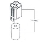 EHEIM FILTERMODULE EN PATROON VOOR 2048