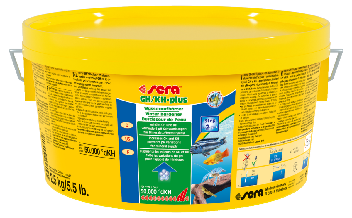 Sera GH/KH-plus