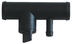 sera T-stuk 2 x 16-22, 1 x 6-8 (reguleerbaar) Ø 16 binnen, Ø 22 buiten