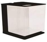 PLASTIC BETTA TANK 17X18X16.5 CM ZWART