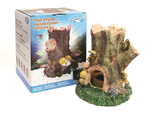 Arcadia Aqua Brite Ornament Tree Stump 145x130x130 mm