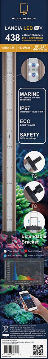 Blue marine Lancia WiFi LED