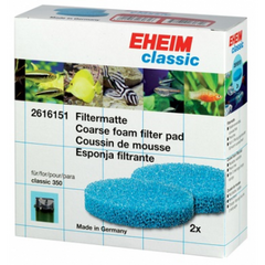 Eheim Filtermat blauw voor classic 350 - 2215 2 stuks