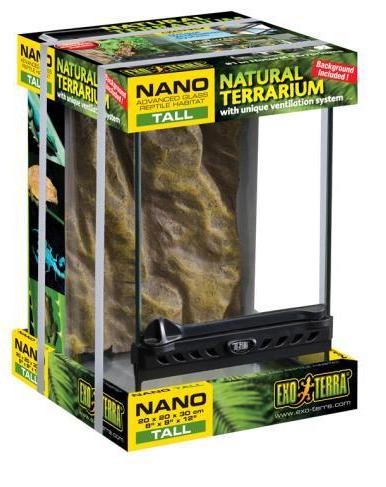 Exo Terra Terrarium Nano Tall 20x20x30