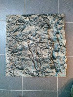 Fefis Rock Flat rood-bruin (50X55 cm, Dun)