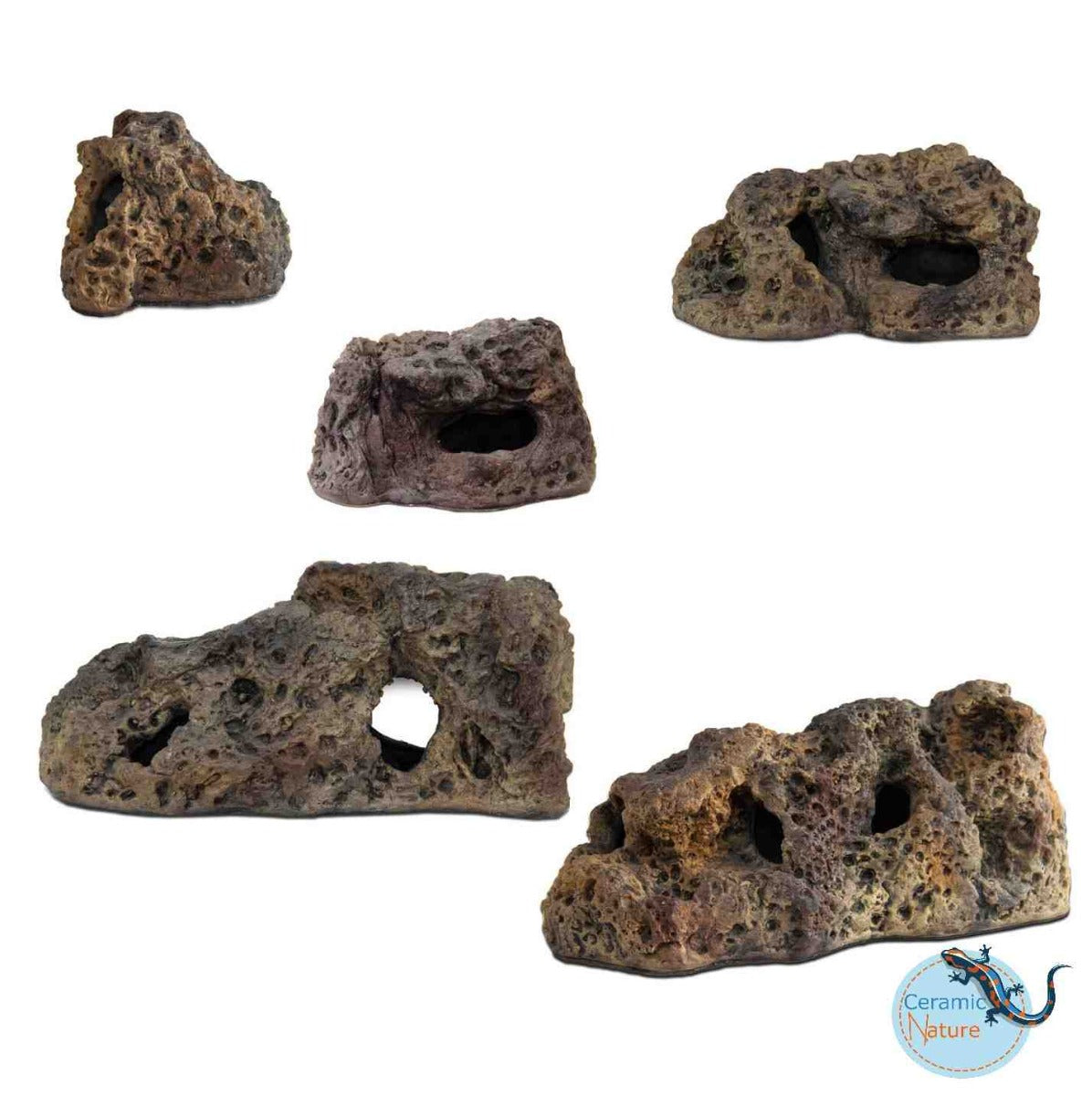 lime stone rocks voor planten ceramic nature