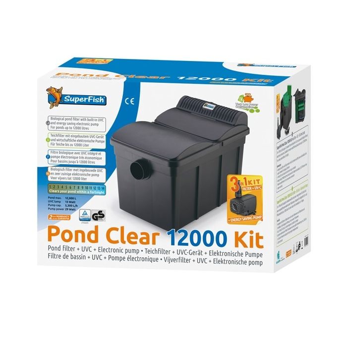 Superfish Pond Clear 12000 Kit