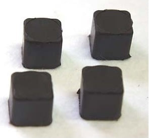 Tunze 4002.120 gummivoetje 4 st.