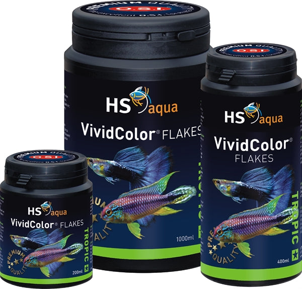 HS Aqua Vivid Color Flakes