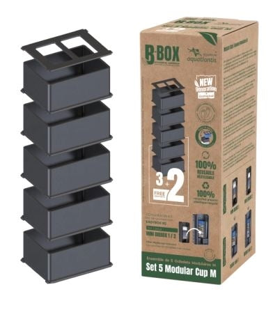 Aquatlantis Set 5 St. Mod. Cup B-Box Cartridges M
