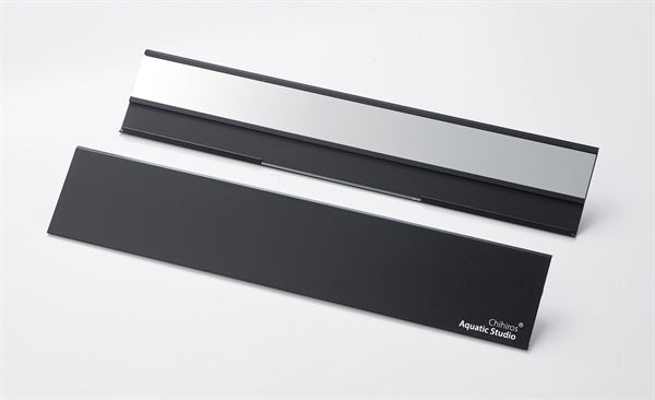 CHIHIROS METALEN ZIJSTRIP MET SPIEGEL TBV VIVID 2 ZWART