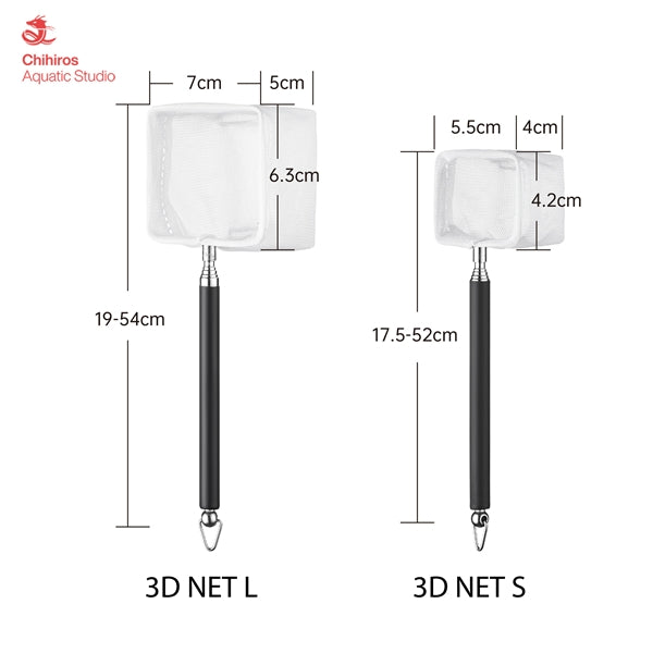 CHIHIROS TELESCOOP 3D NET L 19-54 CM Ø 7 CM