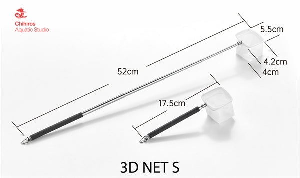 CHIHIROS TELESCOOP 3D NET S 17-52 CM Ø 5.5 CM