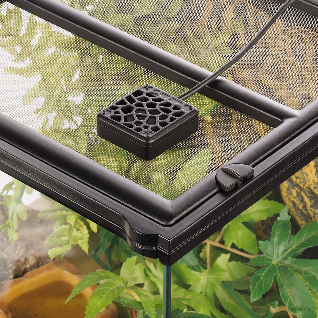 Exo Terra Silent Terrarium Mini Fan Zwart