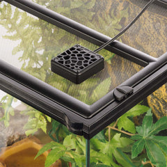 Exo Terra Silent Terrarium Mini Fan Zwart