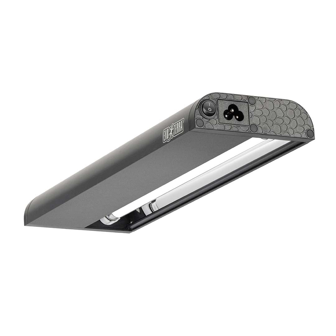 Ex t5 terrarium top reptile uvb armatuur Zwart