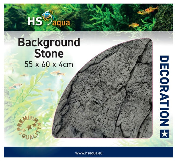 HS AQUA BACKGROUND STONE GREY 55X60X4 CM