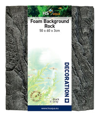HS AQUA FOAM BACKGROUND ROCK GREY 50X60 CM