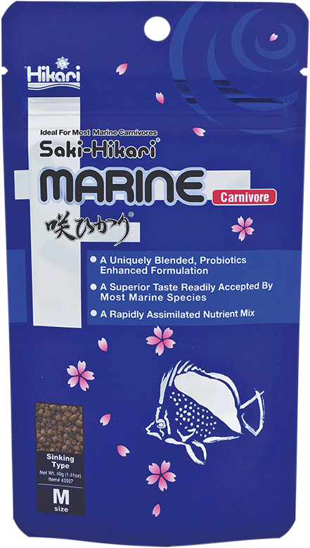 Hikari Marine "Carnivore" en "Herbivore"