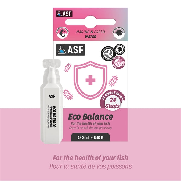 ASF ECO-BALANCE PROBIOTIC 24 X 10 ML SHOTS