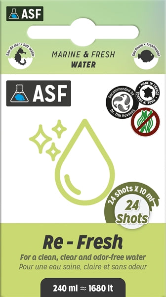 ASF RE-FRESH 24 X 10 ML SHOTS