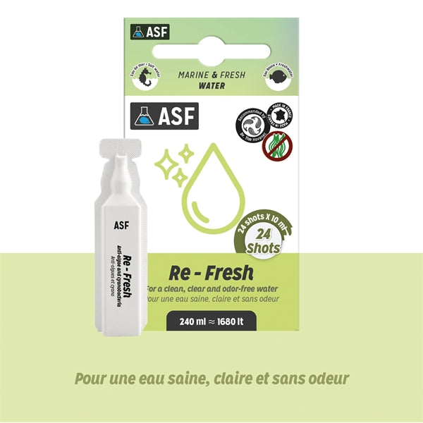 ASF RE-FRESH 24 X 10 ML SHOTS