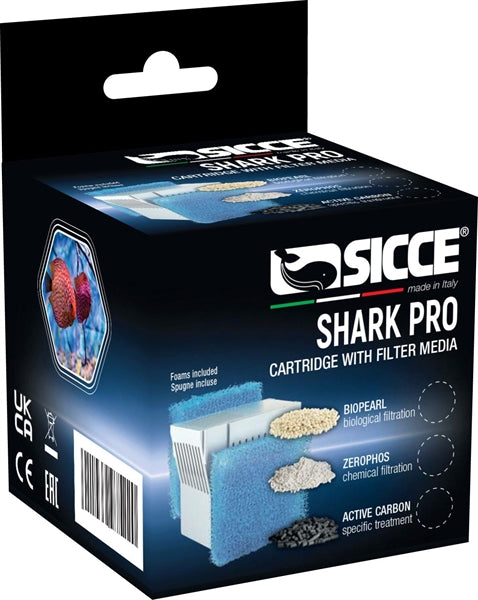 Sicce Shark Pro Hyperbio Pearl + Sponge 20 PPI