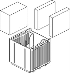 SICCE SHARK PRO MODULE MET 3 ST. FOAM