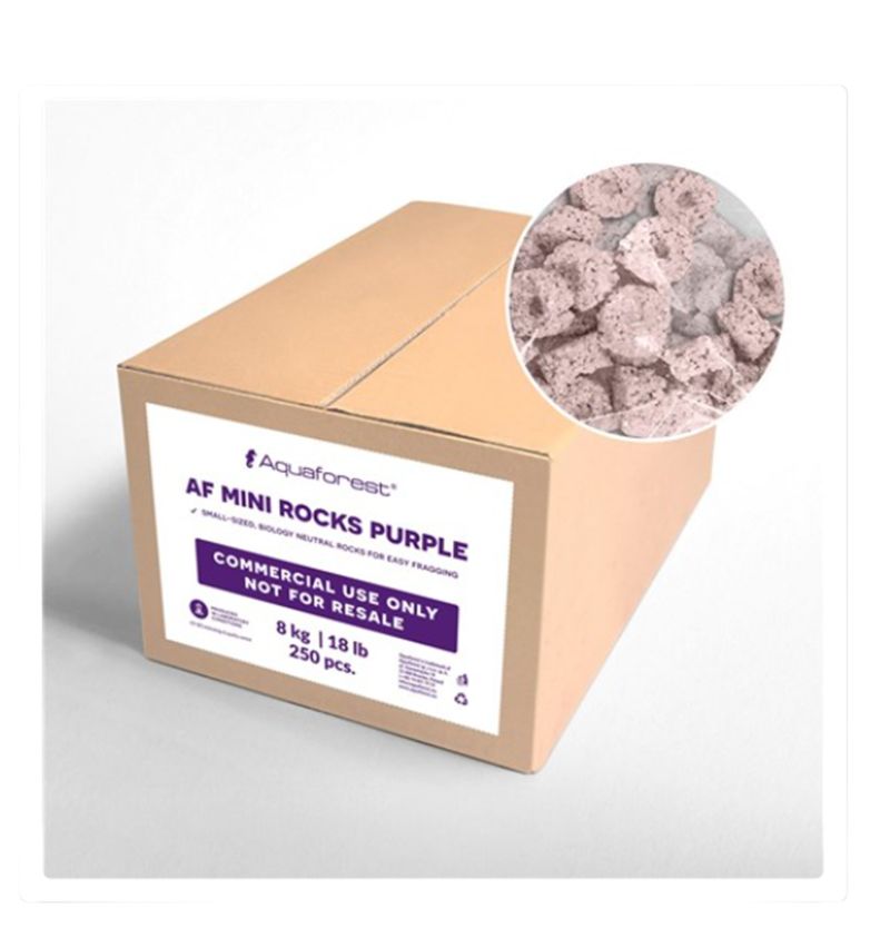 AF Mini Rocks Purple - 250 pcs. Commercial