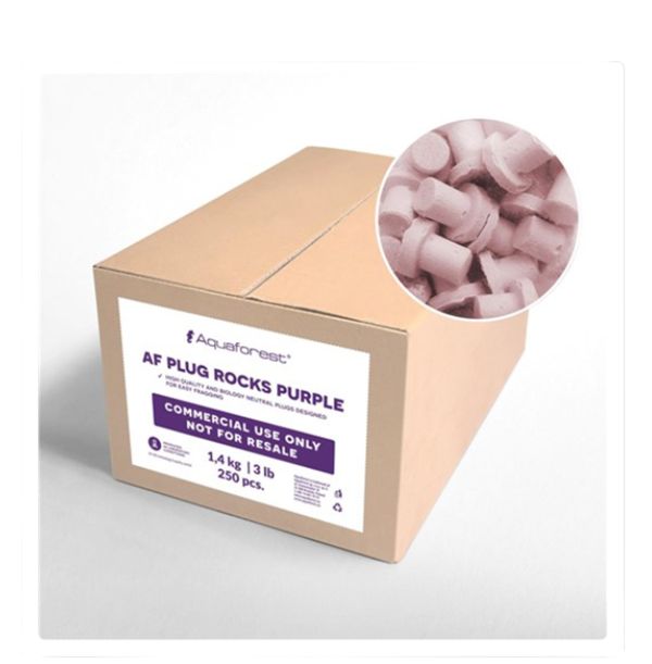 AF Plug Rocks Purple - 250 pcs. Commercial
