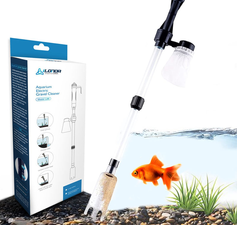 Ilonda aquarium batterijstofzuiger   Super actie!!!