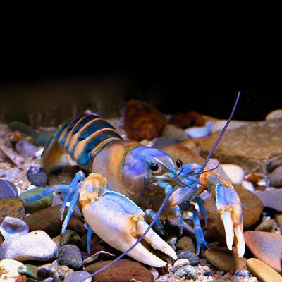 Cherax peknyi   Zebra kreeft 7-8 cm