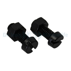 2 screw+2 nuts M6x16mm