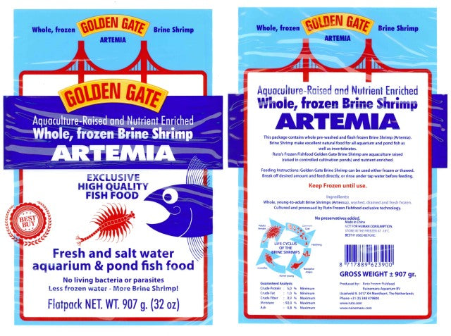 Artemia Golden Gate 907 Gr. Flatpack (ARTEMIA GOLDEN GATE 907 GR. FLATPACK)