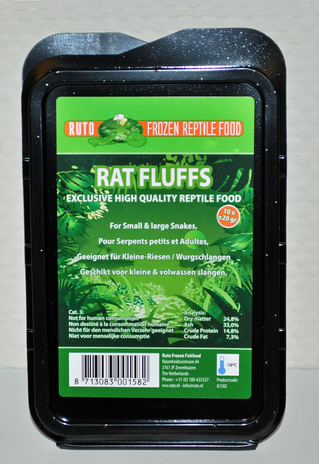 Rat Flufs 15-25 Gr. X 10 (RAT FLUFS 15-25 GR. X 10)