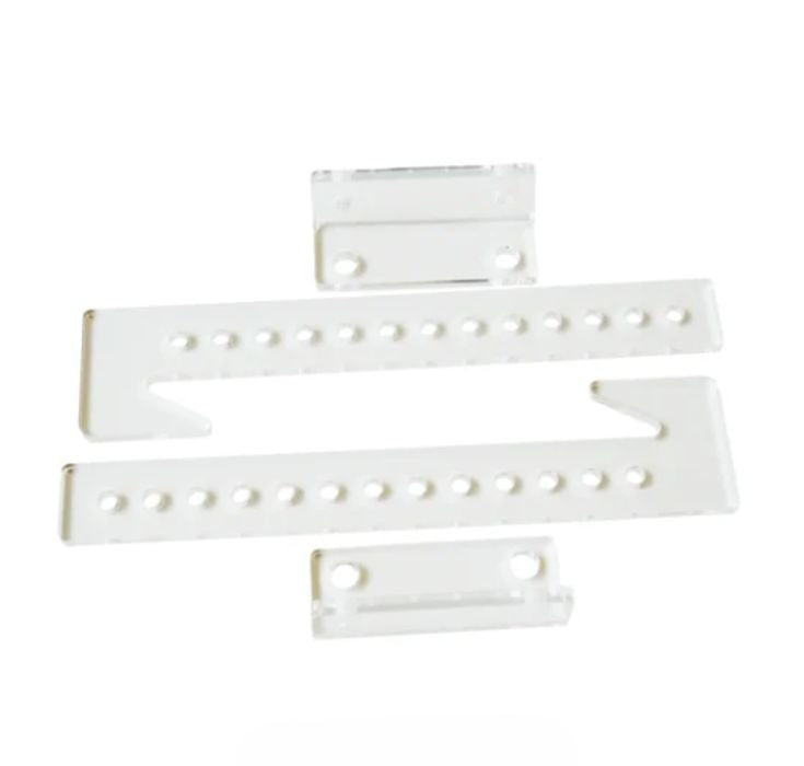 Suspensions + Mounting bracket (w/o sans) Ocean Clear