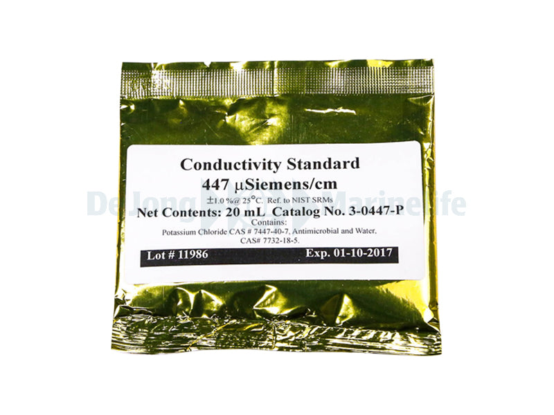 447uS Conduct Cal Solution