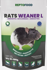 REPTO RATTEN WEANER L 51-100 GRAM 10X
