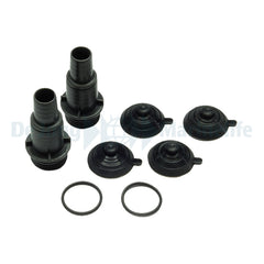 4x Suction Cups + 2x Hose Support