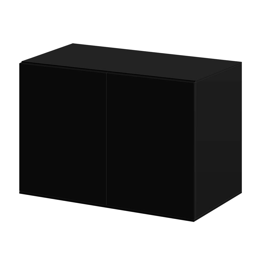 Kast Emotions Pro 100 Deep zwart 102x58x75cm