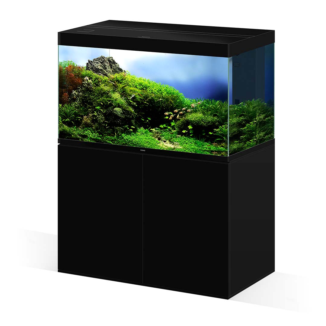 Aquarium emotions nature pro 100 Deep Zwart 102x58x61cm