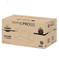 Aquarium emotions nature pro 100 Deep Wit 102x58x61cm