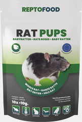REPTO RATTEN PUPS 5-10 GRAM 10X